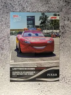 TOPPS NOW ライトニングマックィーン 055 F1 カーズ20周年限定