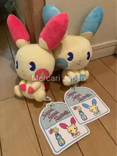 サイコソーダ　プラスル　マイナン　ミズゴロウ　ぬいぐるみ サイコソーダ・リフレッシュ」シリーズのぬいぐるみに、トゲピー