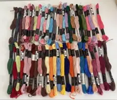 コスモ刺繍糸 約50本セット 多色