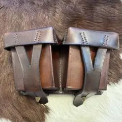50'sビンテージ！旧ソビエト軍 実物 モシン・ナガン小銃用弾薬盒 アンモポーチのサムネイル