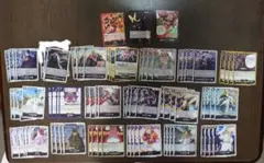 ワンピカード 黒 R以下 ほぼ4コン Lイム デッキパーツ 受け継がれる意志