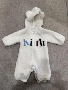 kith フード付きボアロンパース 0-3ヶ月
