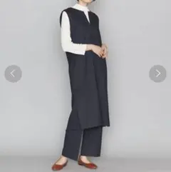 ◎新品タグ付◎BY UNITEDARROWS◎メランジスリットジャンパースカート