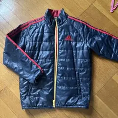 adidas CLIMAPROOF ジャケット 152cm ネイビー/レッド