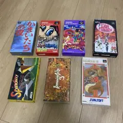 スーパーファミコン ソフトセット　箱入り　まとめ売り