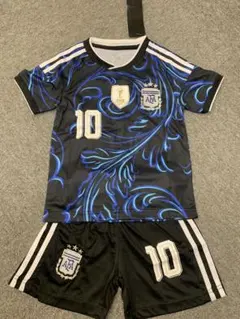 150cm アルゼンチン新モデル　メッシ 子供サッカーシャツセット