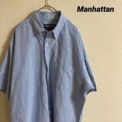 Manhattbn マンハッタン BD シャツ 半袖のサムネイル