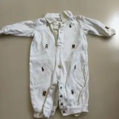 Ralph Lauren ホワイトロンパース 3M