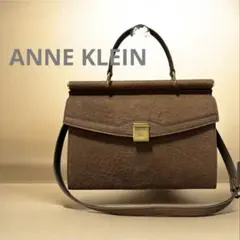 ANNE KLEIN アンクライン ハンドバッグ　2wayショルダーバッグ 象革のサムネイル