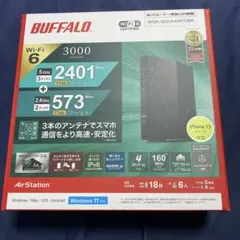 BUFFALO Wi-Fi 6 無線LANルーター WSR-3000AX4P