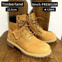 ティンバーランド 6インチプレミアム イエローブーツ★12909、22.5cm
