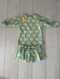 爆安セール！　ブリーズ　水着　セットアップ　110cm