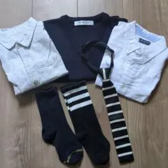 シャツ　ベスト　ネクタイ　靴下