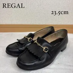 REGAL リーガル　ビット付きキルトローファー　23.5cm