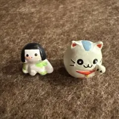ミニチュアフィギュア 2個セット