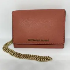【海外限定品】MICHAEL KORS 2つ折りミニ財布