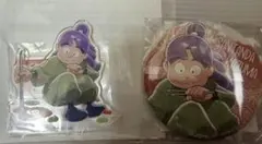 真*桜様 忍たま乱太郎　ラッキーくじ　アクスタ　缶バッジ　三反田数馬