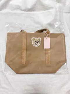 2025年最新】オールドテディ ワッペントートバッグ ベージュの