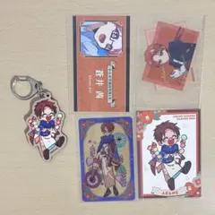 地縛少年花子くん 10周年記念ミュージアム 蒼井茜 ウッド クリアカード 名刺