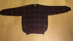 Abercrombie & Fitch ヴィンテージ ウールニット総柄 セーターのサムネイル