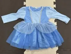 シンデレラドレス風水色ワンピース
