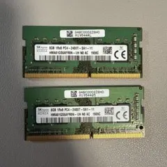 SK hynix ノートPC用メモリ 8GB 2枚セット PC4-2400Tのサムネイル