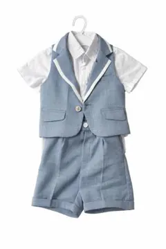 男の子キッズスーツ半袖タイプ　サイズ95-105
