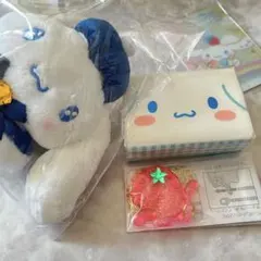 サンリオ くじ シナモロール ぬいぐるみ グッズ セット
