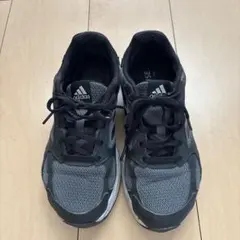 adidas ランニングシューズ ブラック/グレー