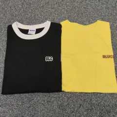 ブルコ　BLUCO Tシャツ　２枚セット　リンガーTシャツ　ポケットTシャツ