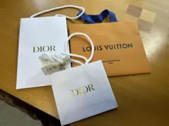 Dior Louis Vuitton 紙袋セット
