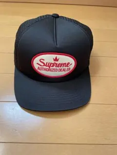 Supreme Authorized Dealer キャップ ブラック