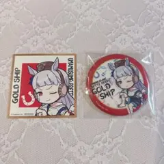 ウマ娘 グリッター缶バッジ ペインタースタイルmini ライスシャワー