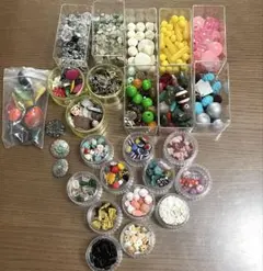 アクセサリー製作用　ビーズ パーツ　ハンドメイド　まとめ売り