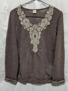 axes femme 長袖 ニット