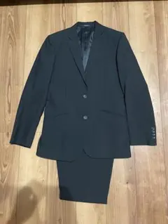 COMME CA ISM ビジネススーツ ストライプ柄 ブラック Mのサムネイル