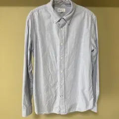 GAP オックスフォード スタンダードフィットシャツ XS ブルーオパール