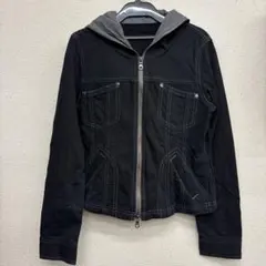 CECICA BLUE セシカブルー フード付き ジップアップジャケット 38のサムネイル