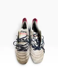 MIZUNO 限定色 モレリアNEO ⅣAG サッカースパイク 白 ネイビー