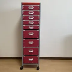 k*r様 廃盤　IKEA HELMER ヘルメル　スチールユニット 6段 グリー r*7様 IKEA HELMER ヘルメル スチールユニット 6段 グリーンキャ