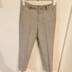 美品✨UNITED ARROWS センタープレス テーパードパンツ ベージュ系