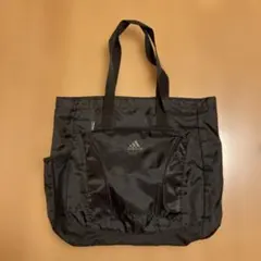 adidas ナイロン　トートバッグ　ショルダーバック　ブラック