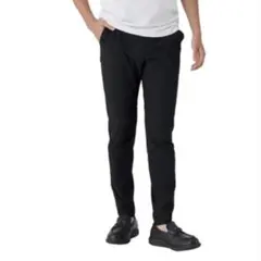 GUNZE メンズ ストレッチパンツ ブラック Mサイズのサムネイル