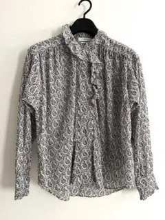 ISABEL MARANT ETOILE 長袖ブラウス フリル 総柄のサムネイル