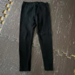 リブレギンス10分丈　黒　ブラック　UNIQLO ユニクロ 100