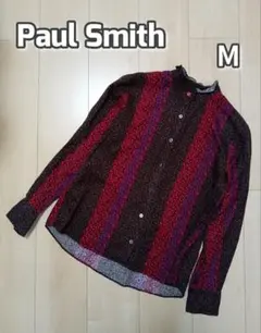 【ぱあ様専用】　ポールスミス　フラワー柄切り替え 長袖シャツ