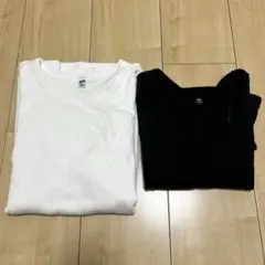 ソフトリブクルーネックt ユニクロ m