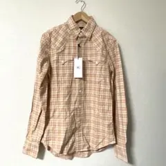 新品未使用タグ付き✳︎RRL✳︎ネルシャツ✳︎チェックシャツ✳︎ウエスタンシャツ 新品未使用タグ付き】ダブルアールエル ウエスタンシャツ ネル