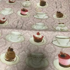 Classical Modern ティータイム柄 プリント生地
