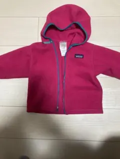 パタゴニア　ピンク　patagonia フリース　パーカー 2T ジップアップ